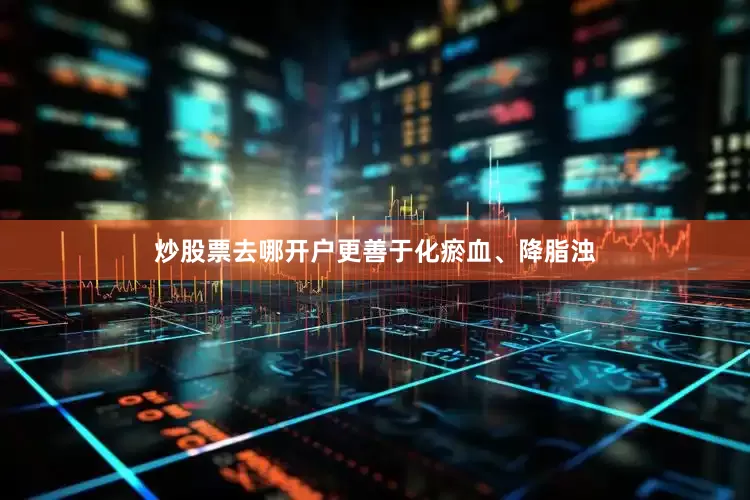炒股票去哪开户更善于化瘀血、降脂浊